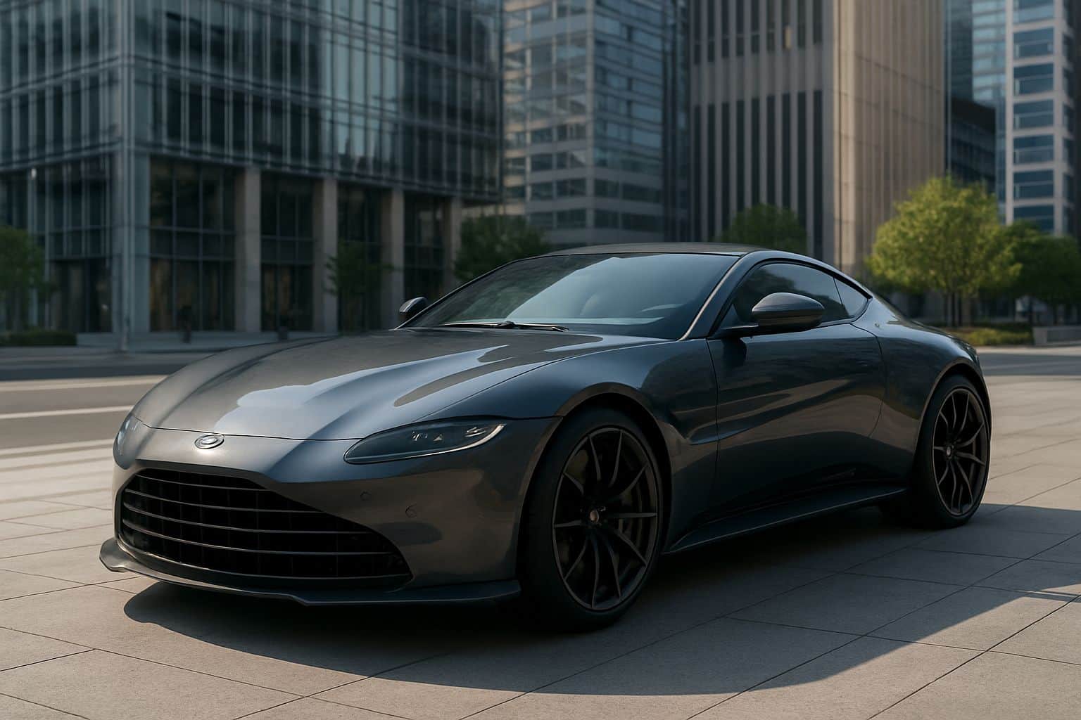 Finance Aston Martin Vantage - aston martin vantage coupe 2024 onwards front angle