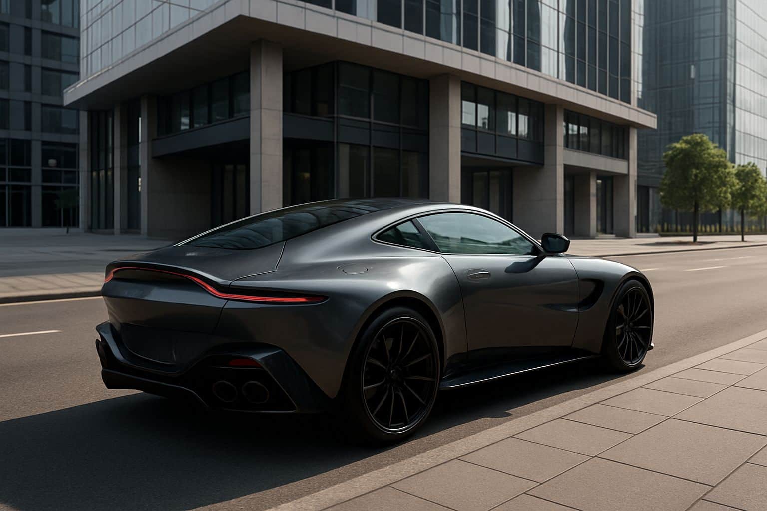 Finance Aston Martin Vantage - aston martin vantage coupe 2024 onwards rear angle