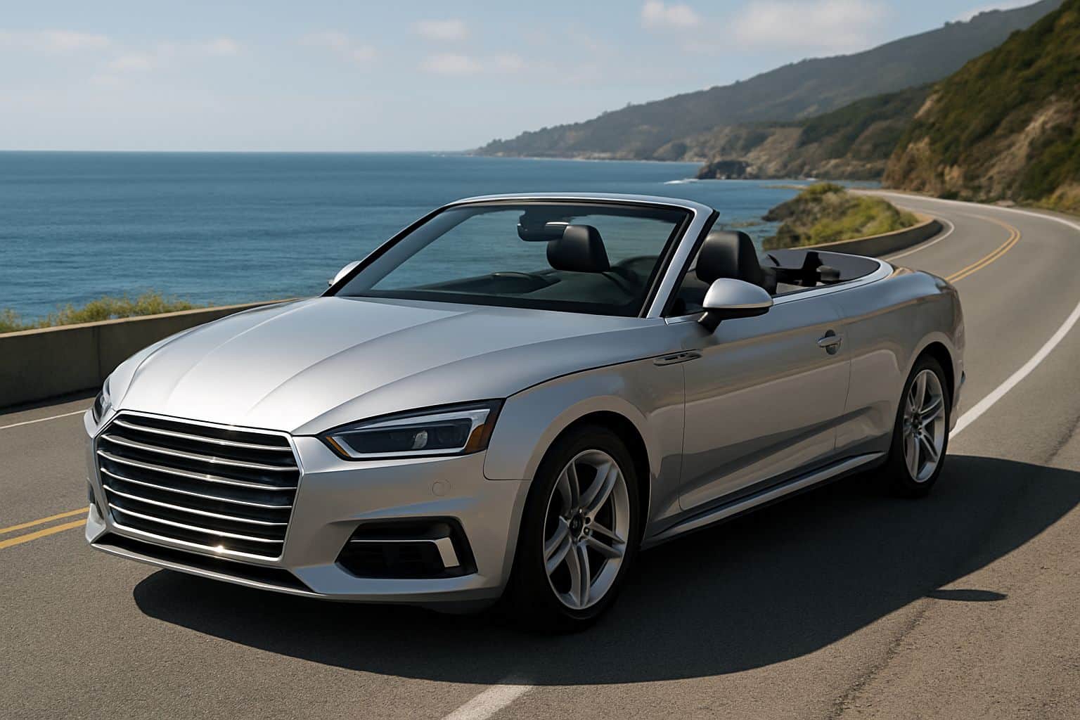 Finance Audi A5 - audi a5 cabriolet 2017 2022 front angle