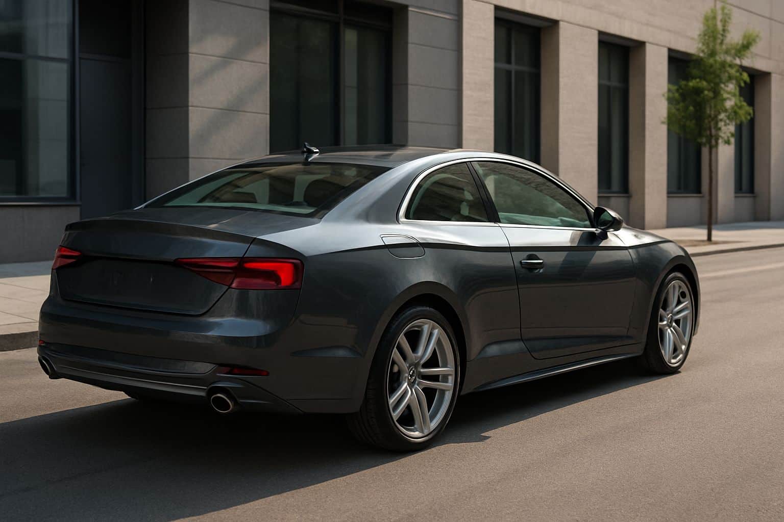 Finance Audi A5 - audi a5 coupe 2016 2024 rear angle