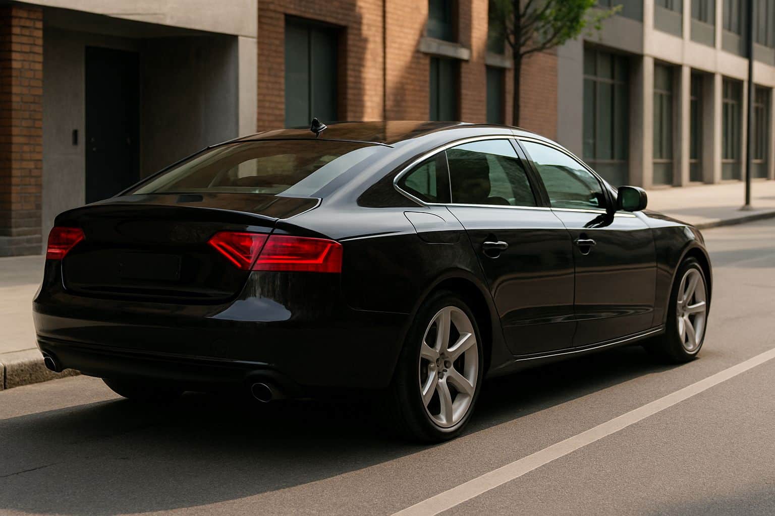 Finance Audi A5 - audi a5 sportback 2009 2016 rear angle