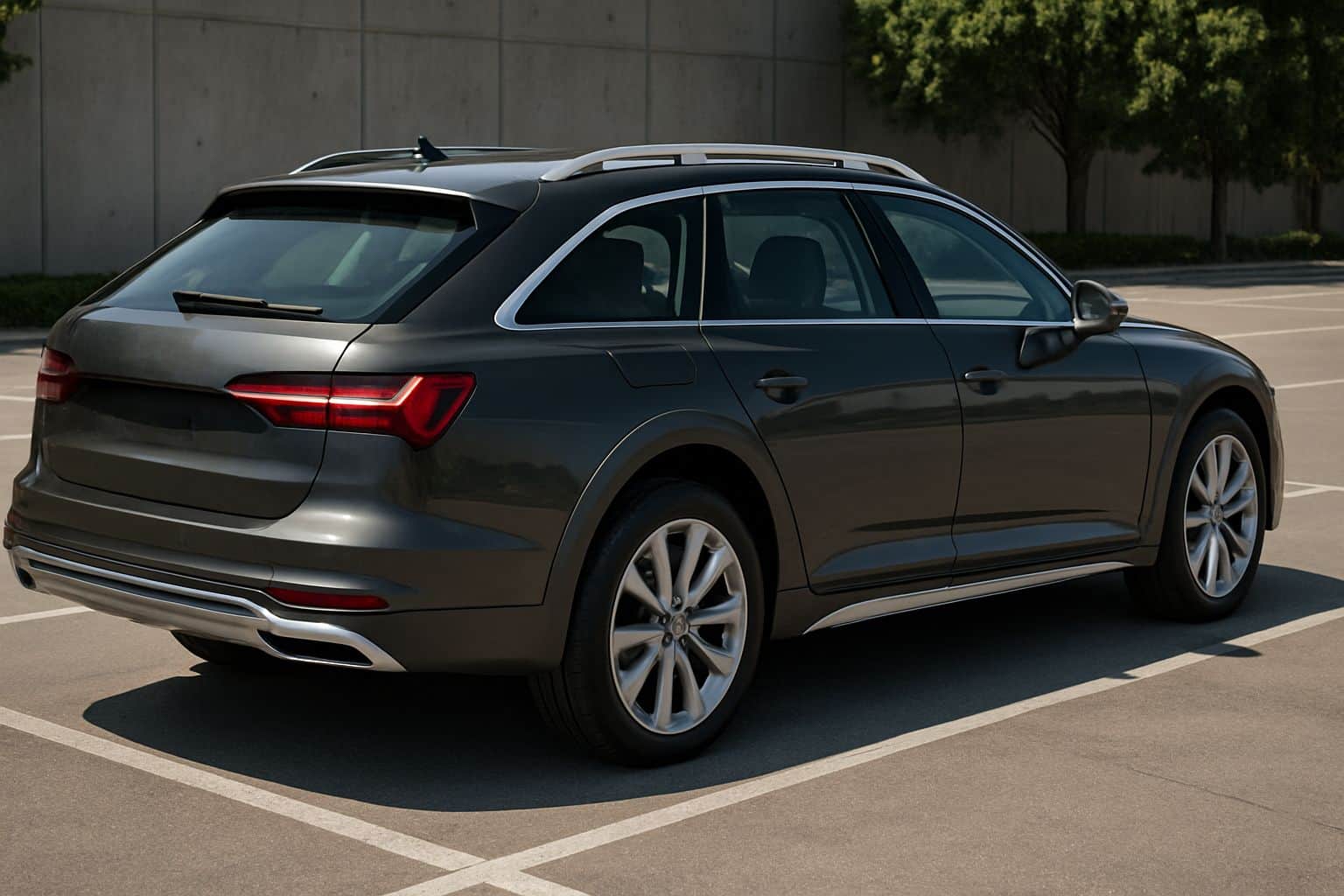 Finance Audi A6 - audi a6 allroad 2019 2021 rear angle