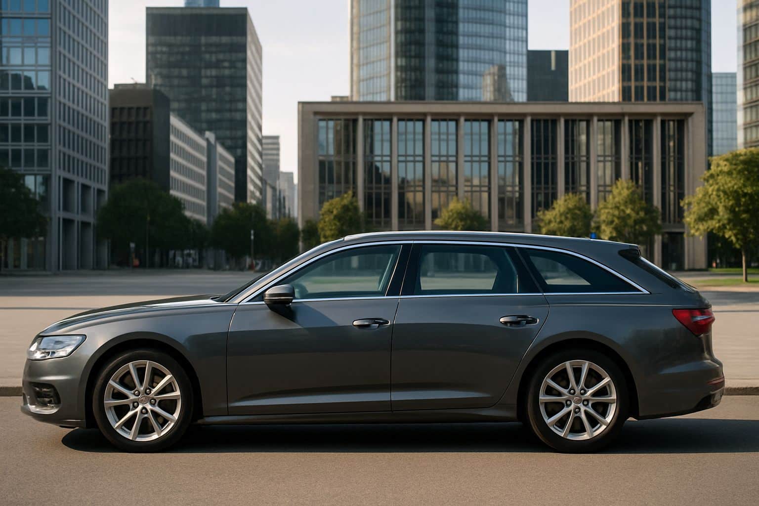 Finance Audi A6 - audi a6 avant 2018 onwards full side profile