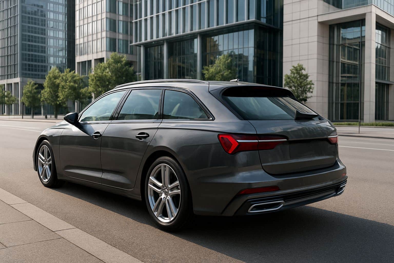 Finance Audi A6 - audi a6 avant 2018 onwards rear angle