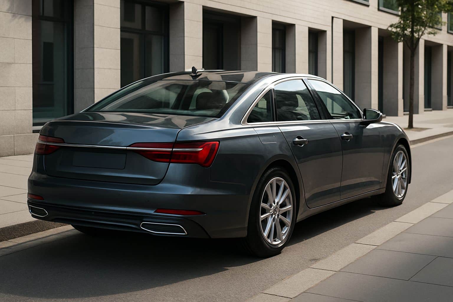 Finance Audi A6 - audi a6 saloon 2018 onwards rear angle