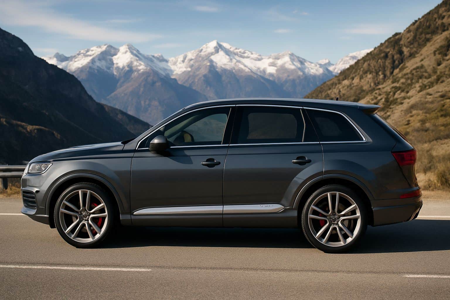 Finance Audi Q7 - audi q7 sq7 2016 onwards full side profile