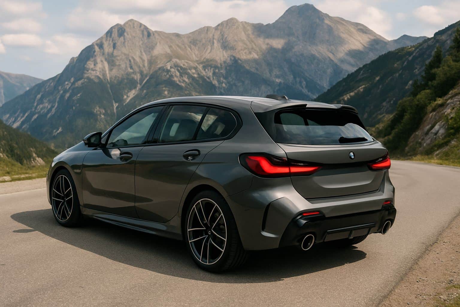 Finance BMW 1-Series - bmw 1 series m135 2024 onwards rear angle