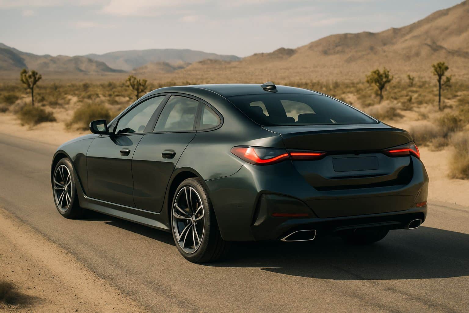 Finance BMW 4-Series - bmw 4 series gran coupe 2021 onwards rear angle