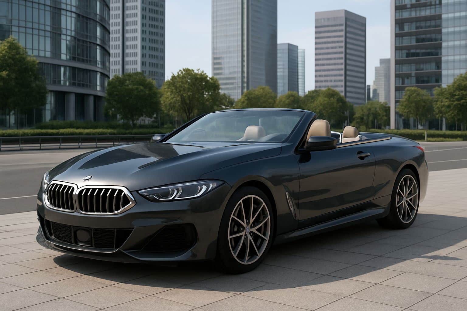 Finance BMW 8-Series - bmw 8 series convertible 2019 onwards front angle