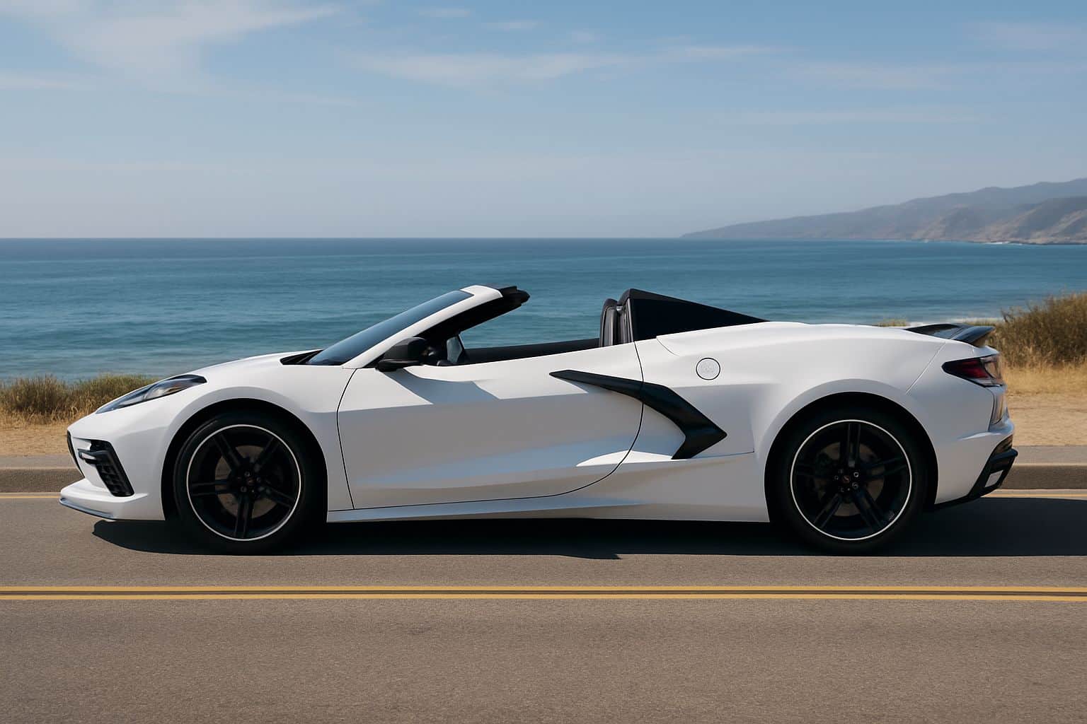 Finance Chevrolet Corvette - chevrolet corvette stingray convertible 2021 onwards full side profile