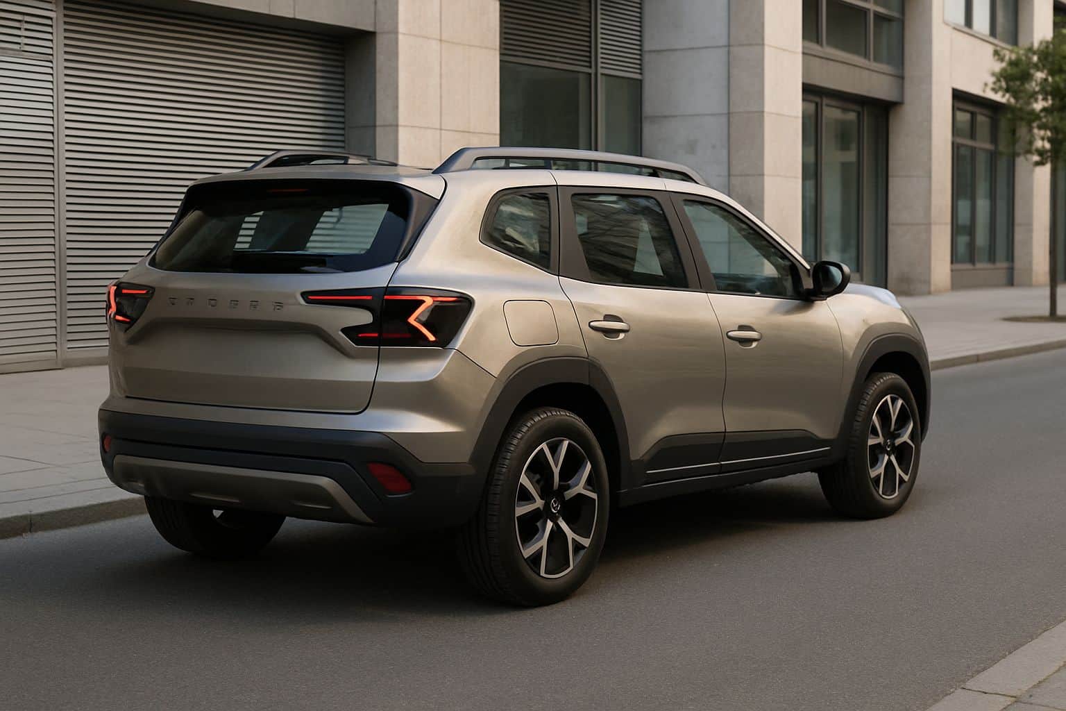 Finance Dacia Duster - dacia duster suv 2024 onwards rear angle
