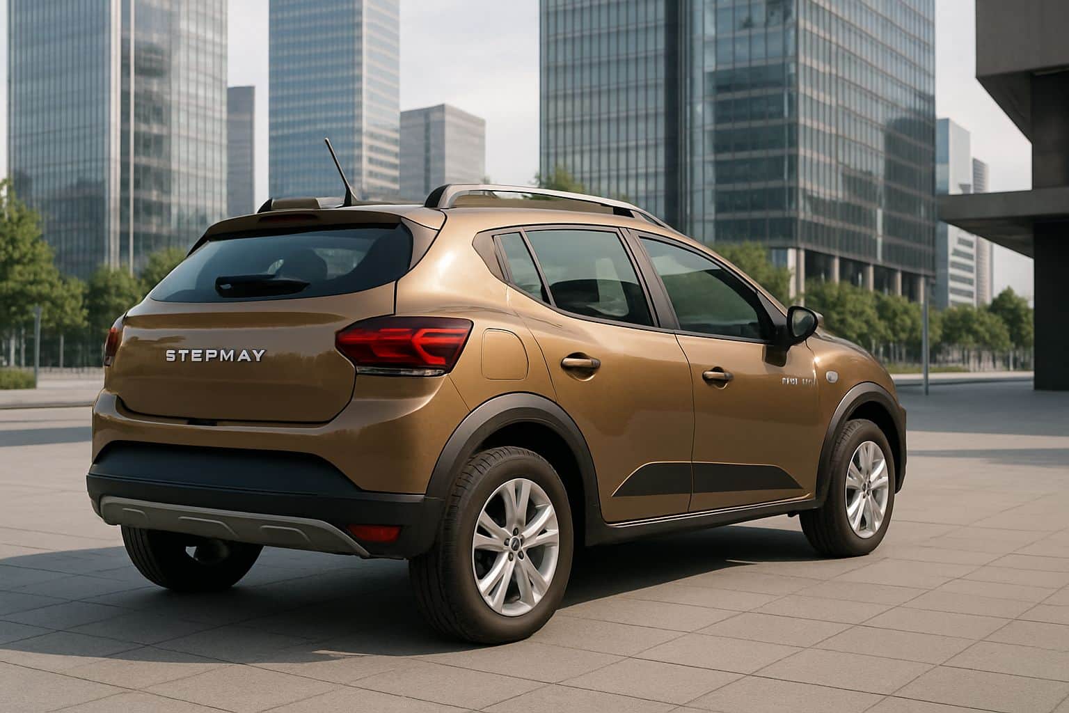 Finance Dacia Sandero - dacia sandero stepway 2021 onwards rear angle