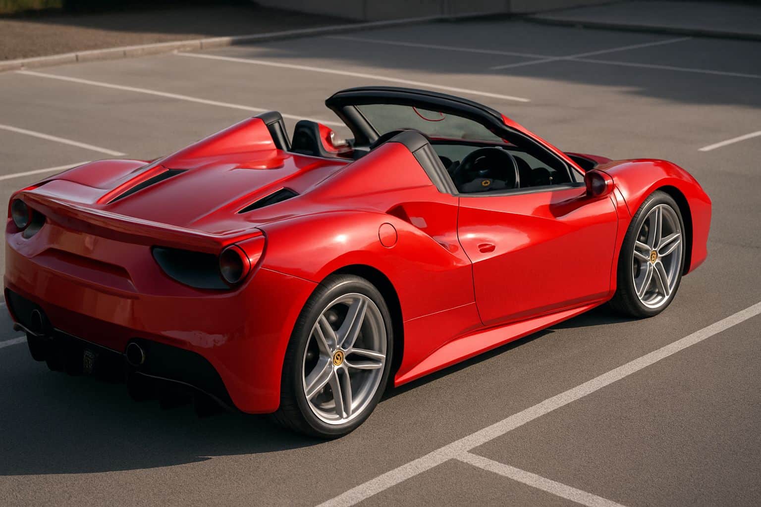 Finance Ferrari 488 - ferrari 488 spider 2016 2019 rear angle
