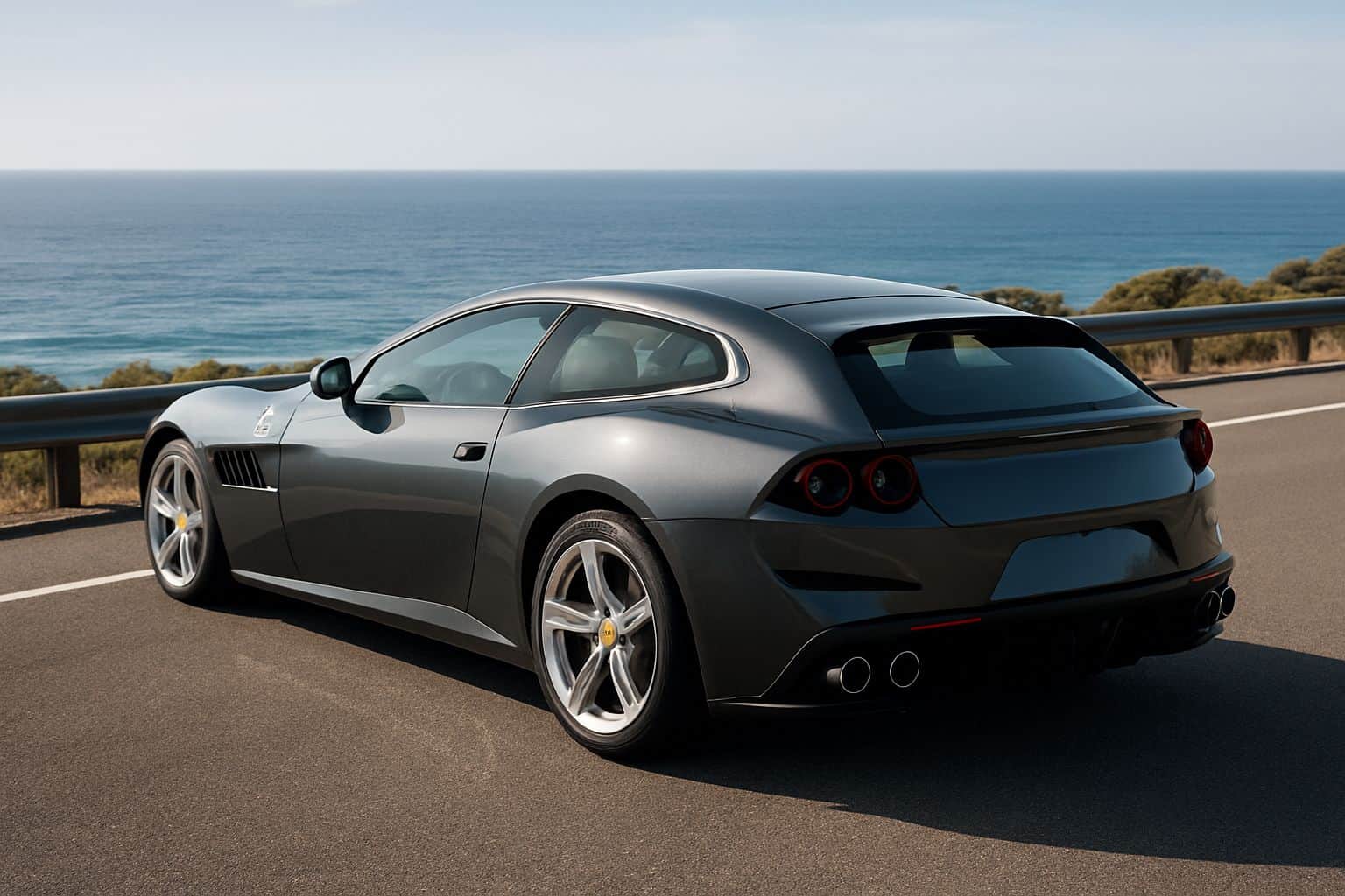 Finance Ferrari GTC4Lusso - ferrari gtc4lusso coupe 2016 2020 rear angle