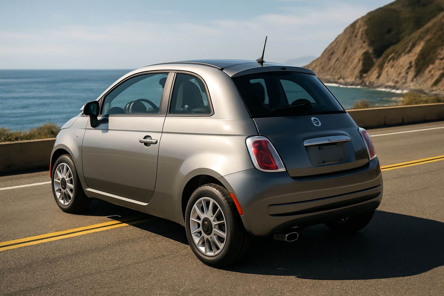 Finance Fiat 500 - fiat 500 hatchback 2008 2024 rear angle