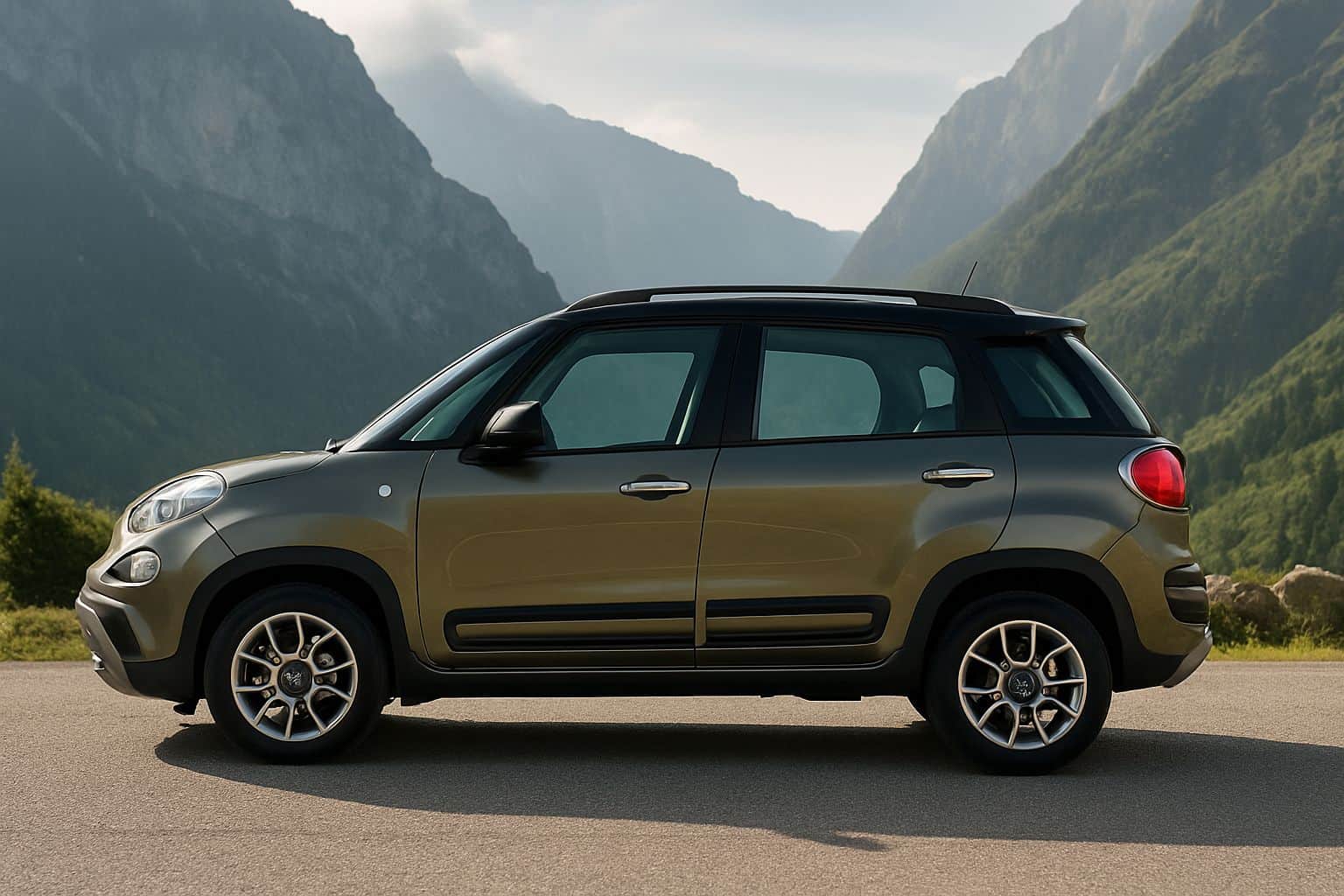 Finance Fiat 500L - fiat 500l cross 2017 2022 full side profile