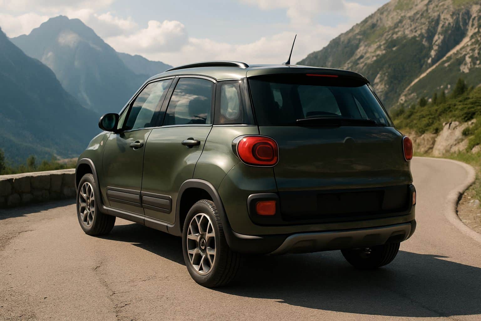 Finance Fiat 500L - fiat 500l cross 2017 2022 rear angle
