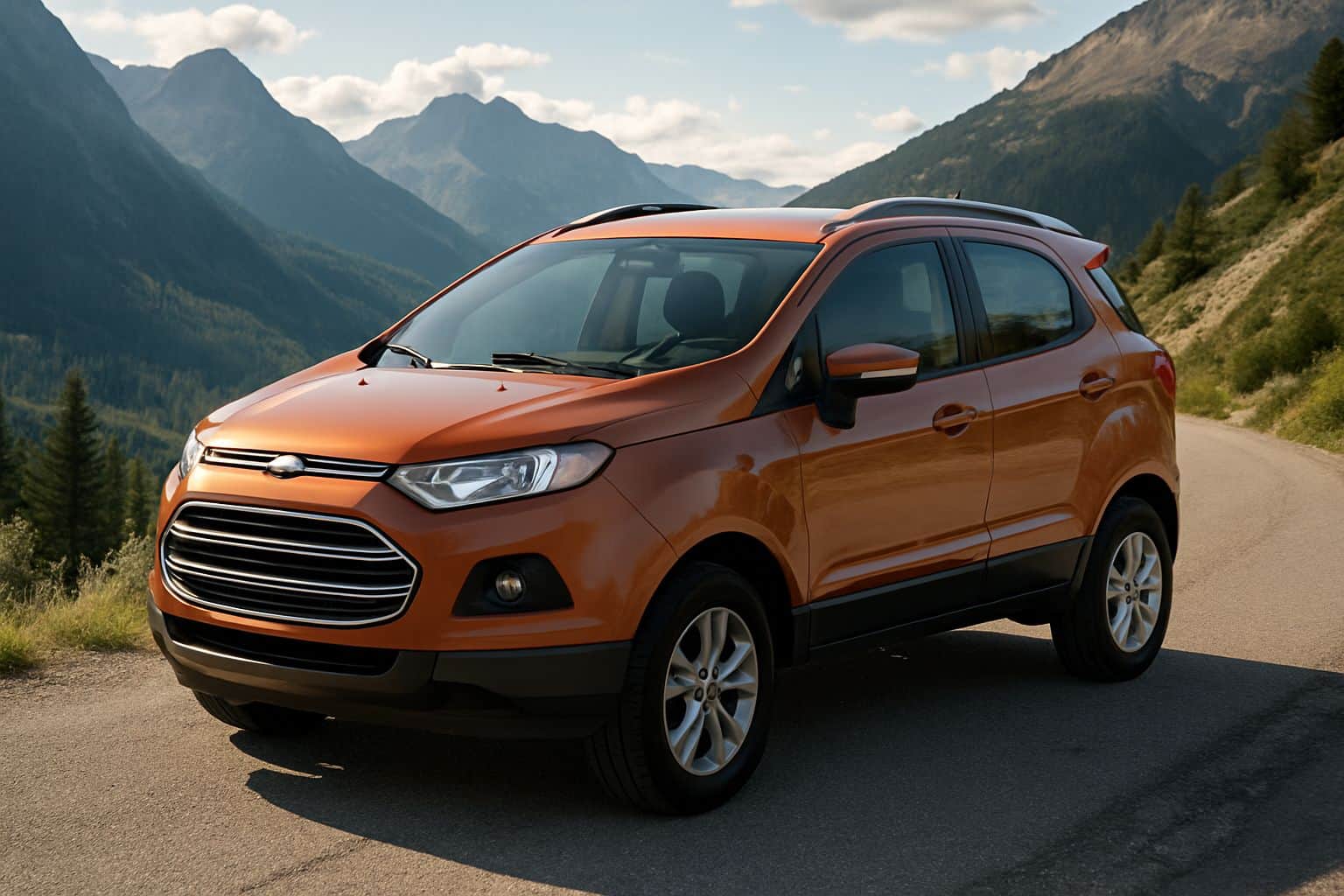 Finance Ford EcoSport - ford ecosport 2014 onwards front angle