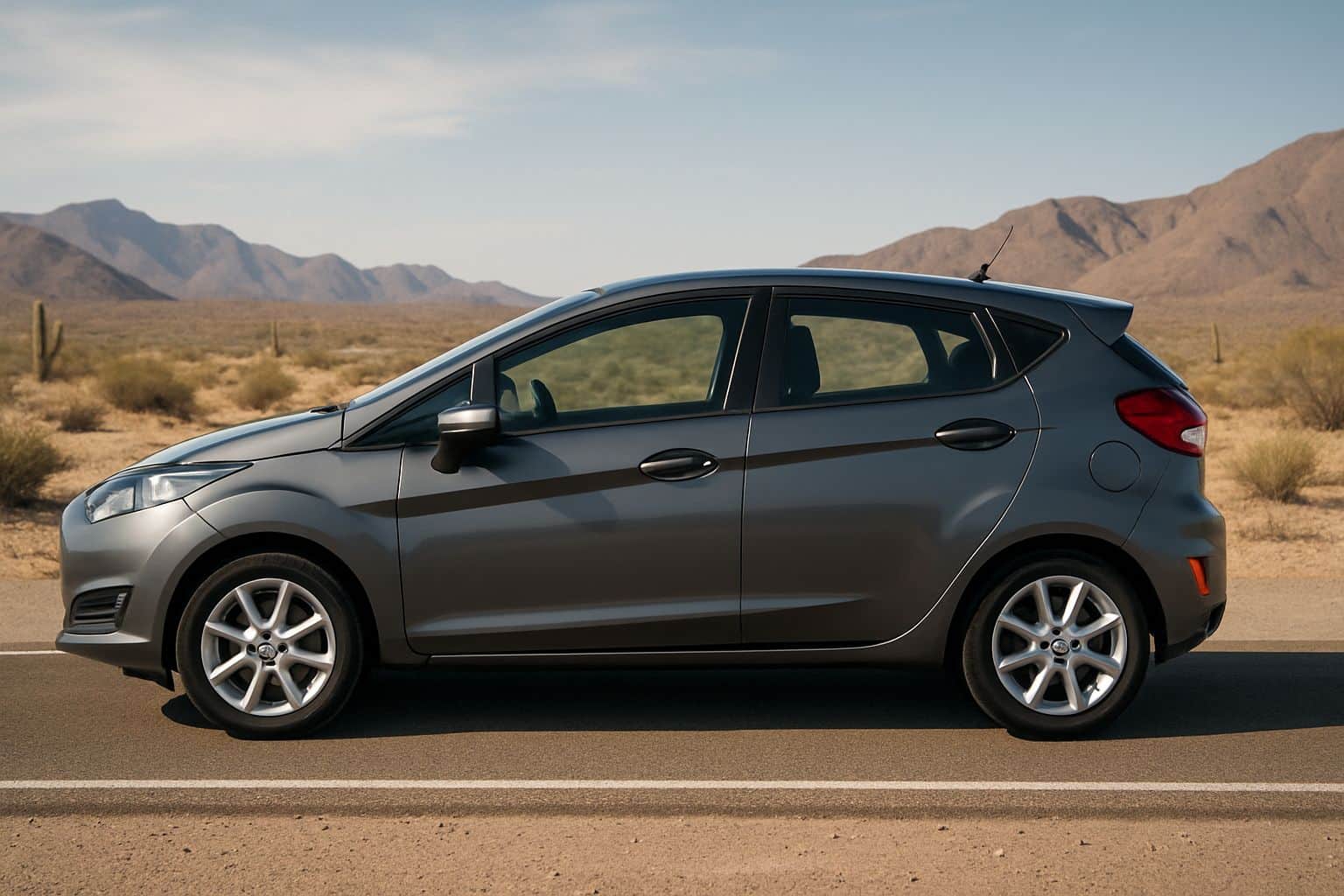 Finance Ford Fiesta - ford fiesta hatchback 2017 2023 full side profile