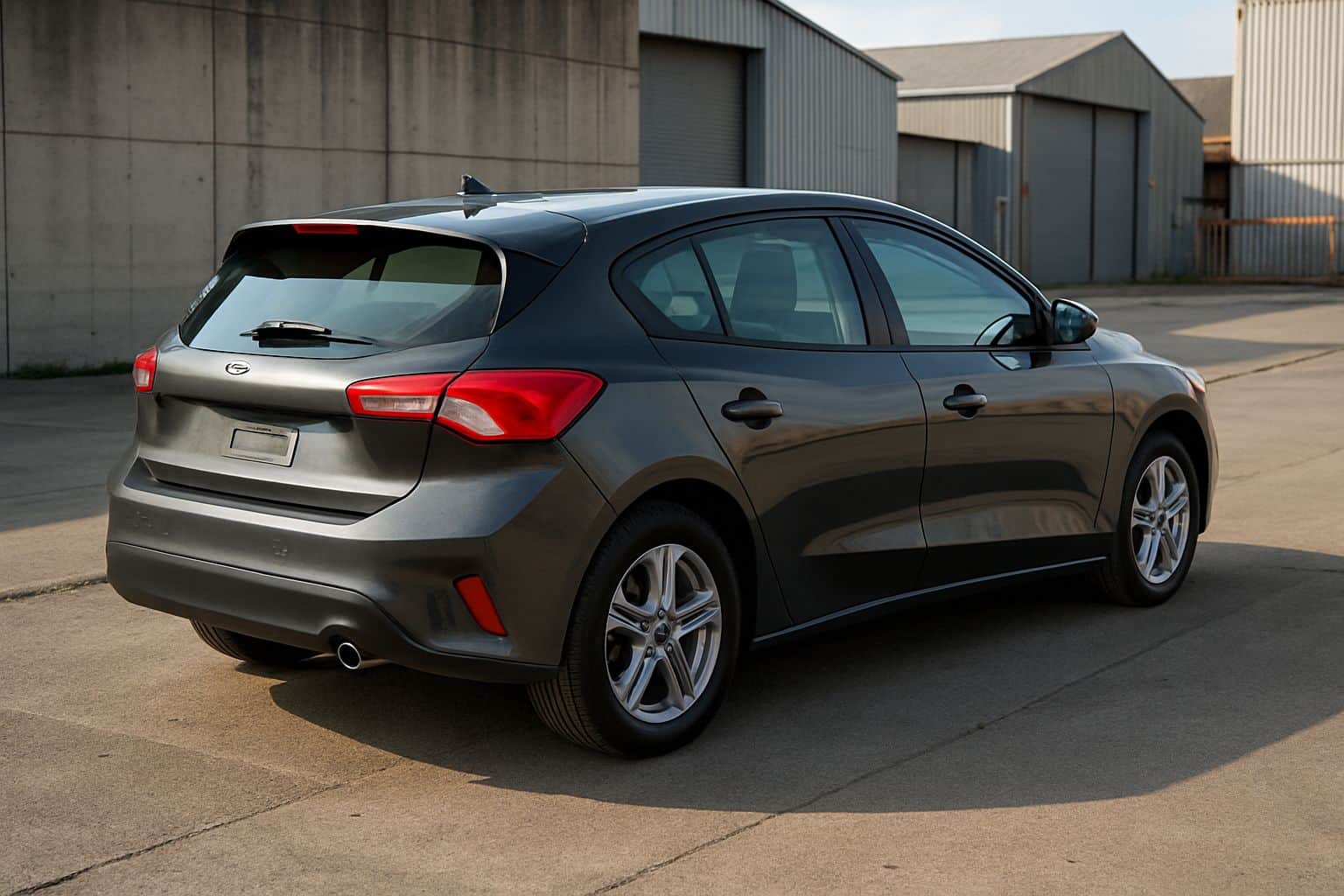 Finance Ford Focus - ford focus hatchback 2018 onwards rear angle