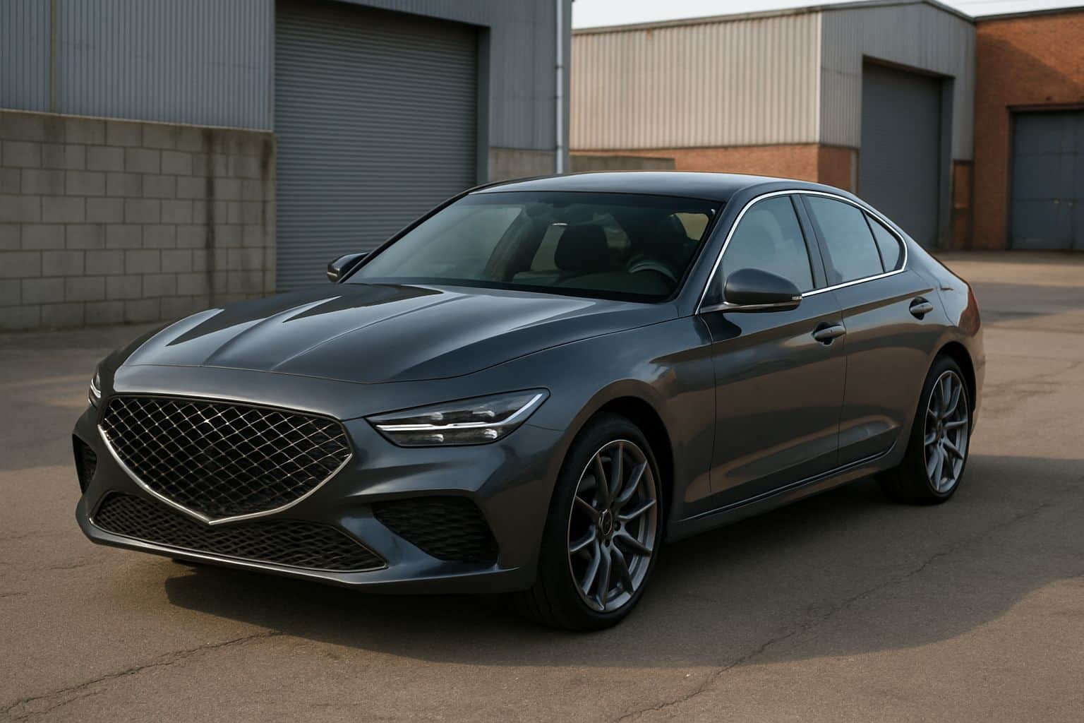 Finance Genesis G70 - genesis g70 saloon 2021 2024 front angle