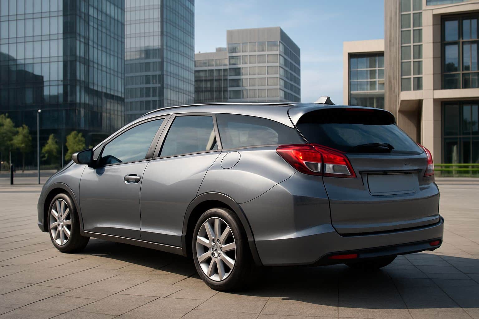 Finance Honda Civic - honda civic tourer 2014 2018 rear angle