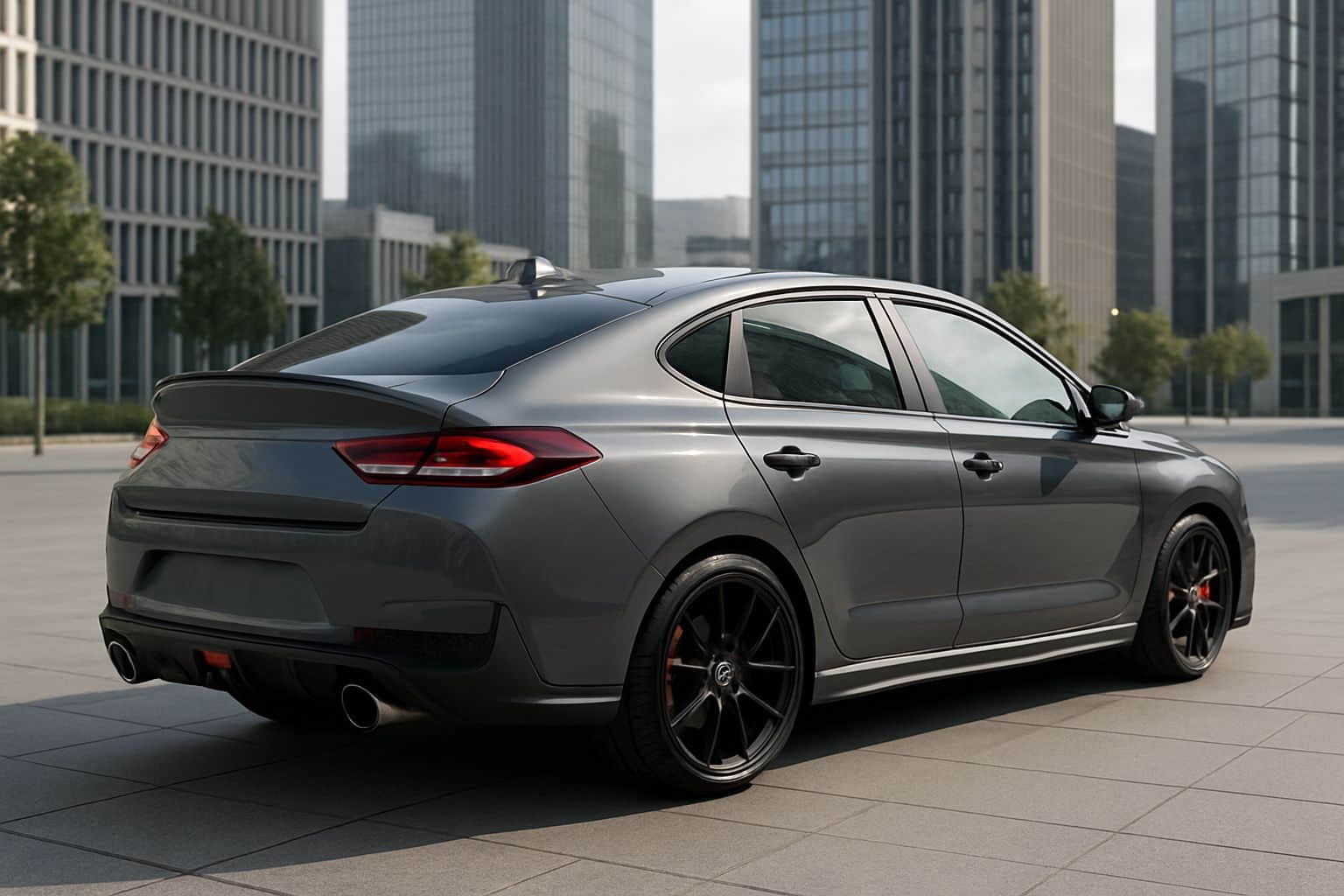 Finance Hyundai i30 - hyundai i30 fastback n 2019 2020 rear angle