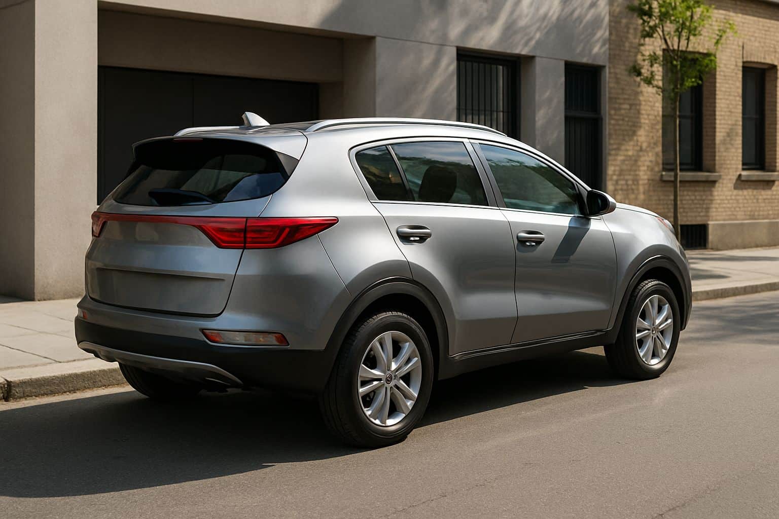 Finance Kia Sportage - kia sportage 2016 2021 rear angle