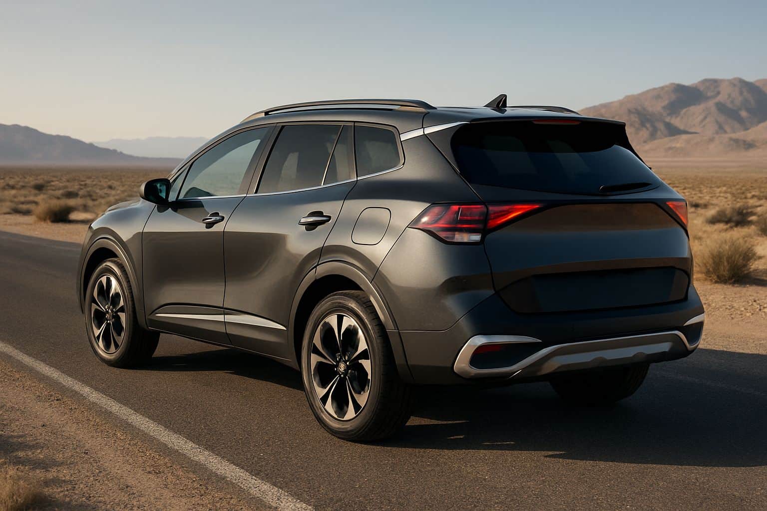 Finance Kia Sportage - kia sportage suv 2022 onwards rear angle