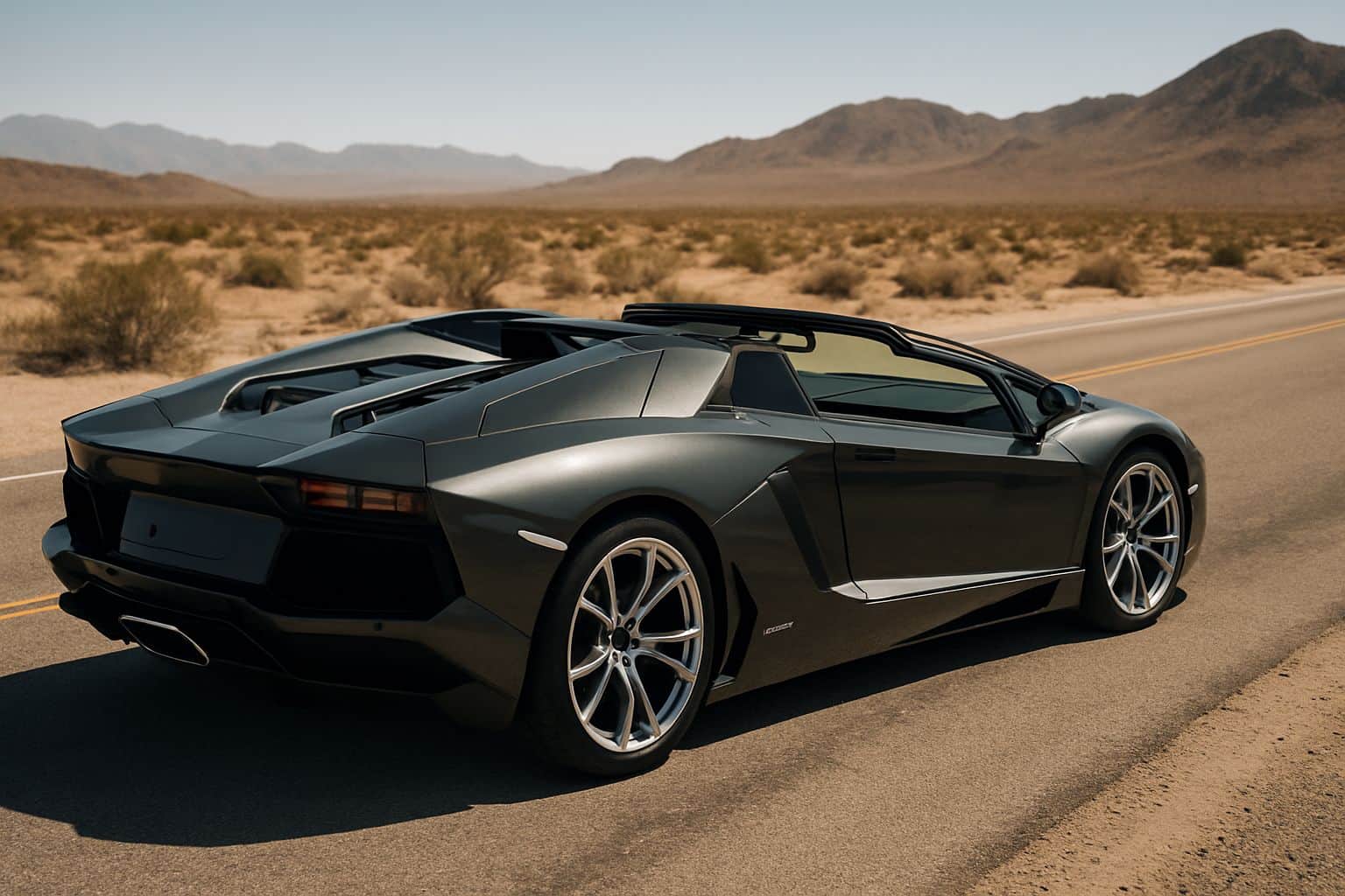 Finance Lamborghini Aventador - lamborghini aventador roadster 2012 2022 rear angle