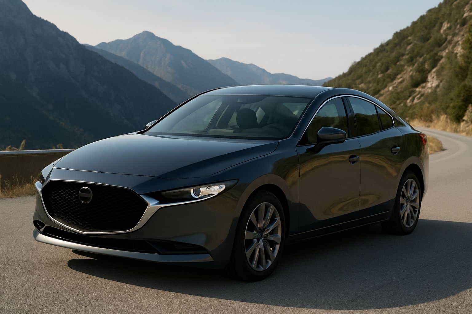 Finance Mazda 3 - mazda 3 saloon 2019 onwards front angle