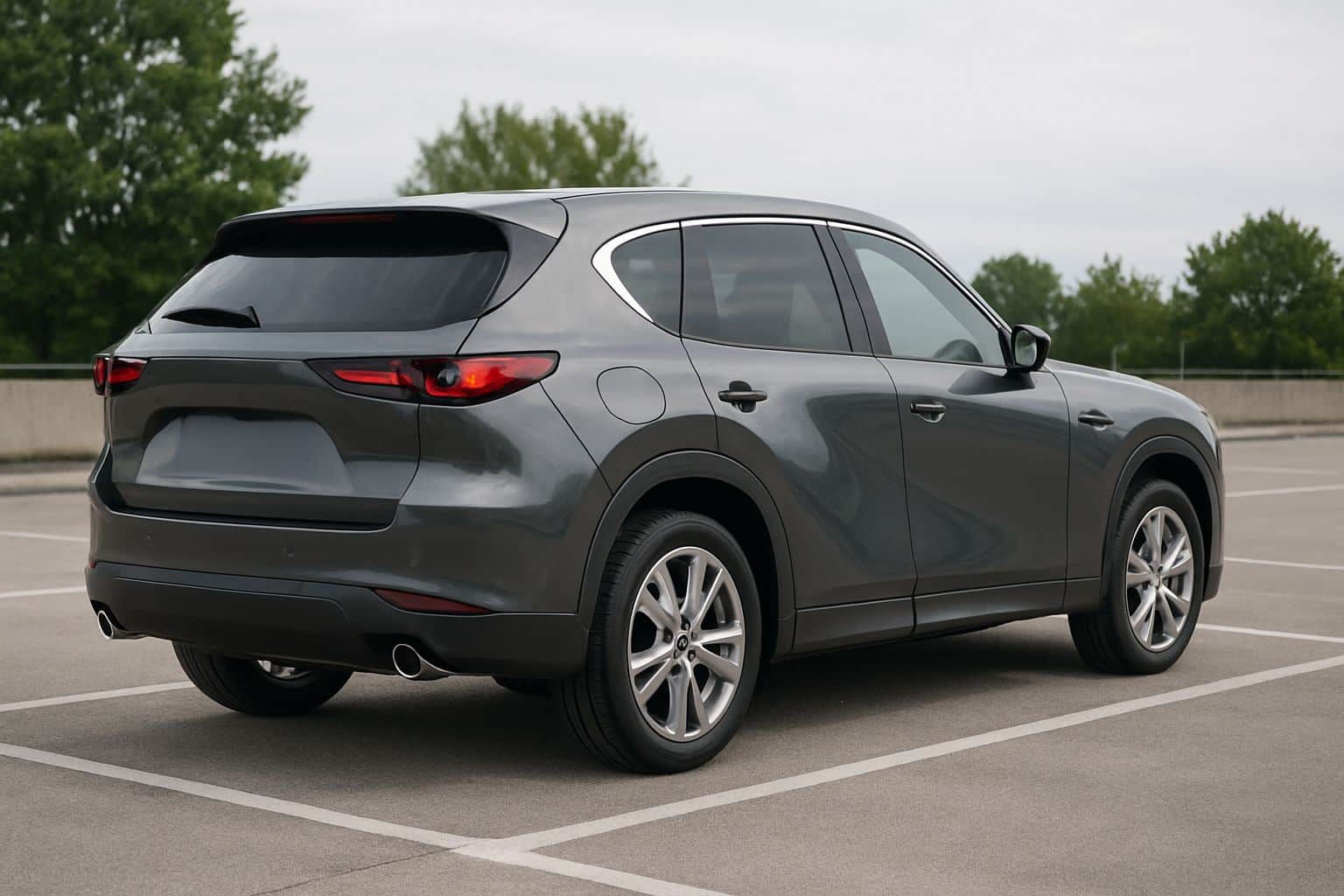 Finance Mazda CX-60 - mazda cx 60 suv 2022 onwards rear angle