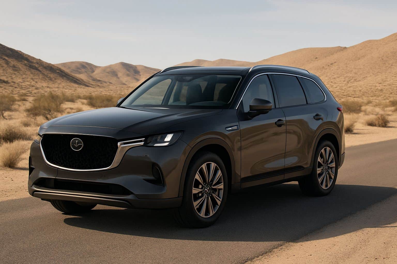 Finance Mazda CX-80 - mazda cx 80 suv 2024 onwards front angle