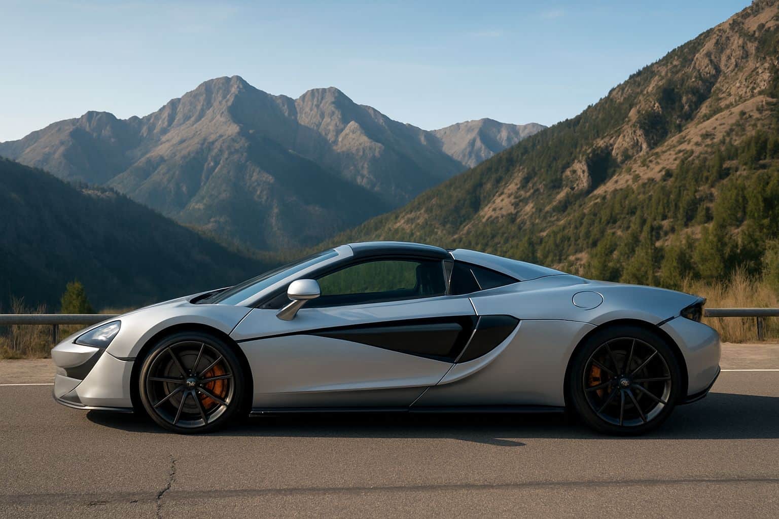 Finance McLaren 570S - mclaren 570s spider 2017 2020 full side profile