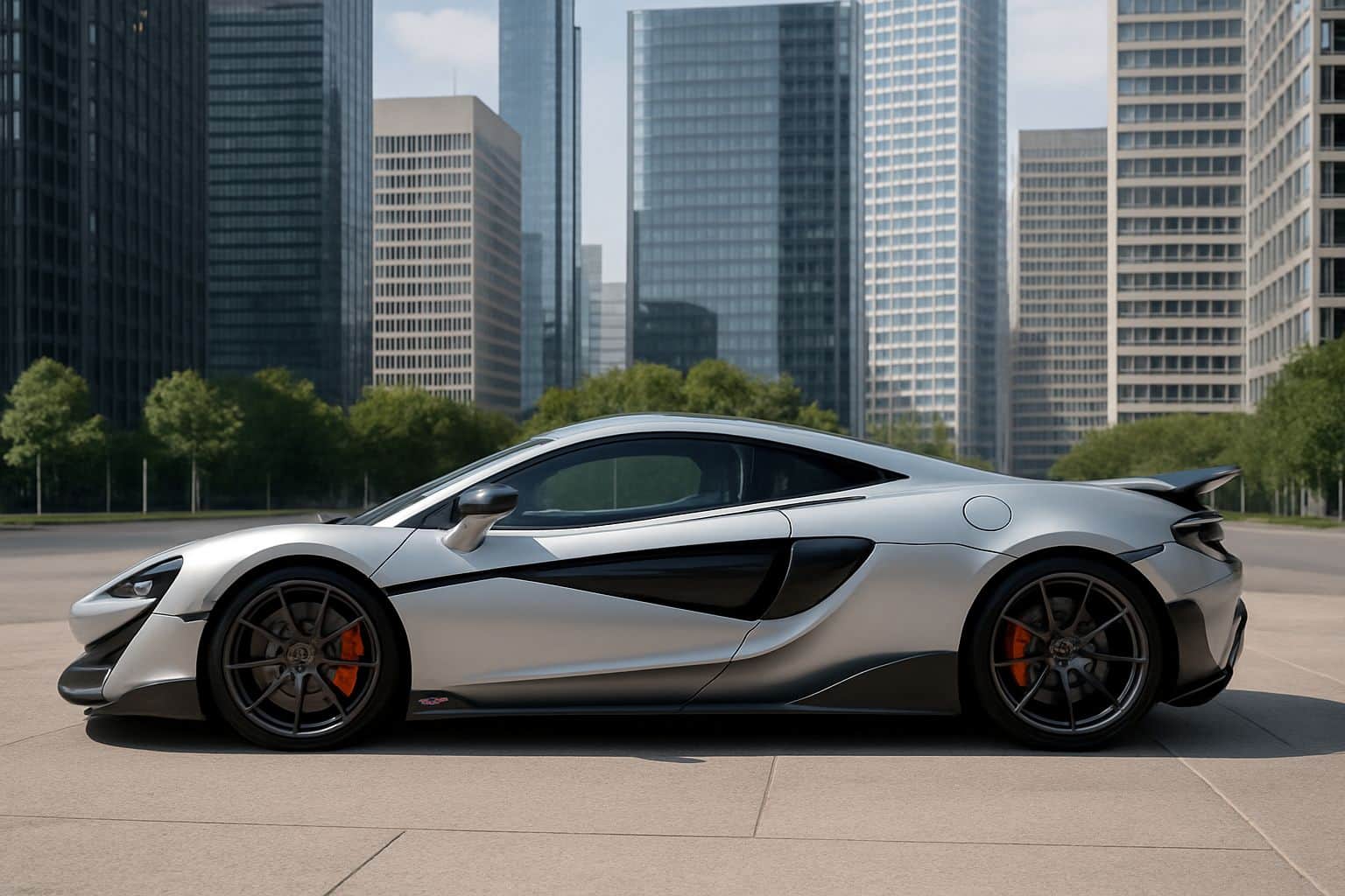 Finance McLaren 600LT - mclaren 600lt coupe 2018 2019 full side profile
