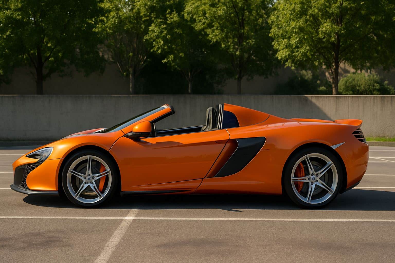 Finance McLaren 650S Spider - mclaren 650s spider 2014 2016 full side profile