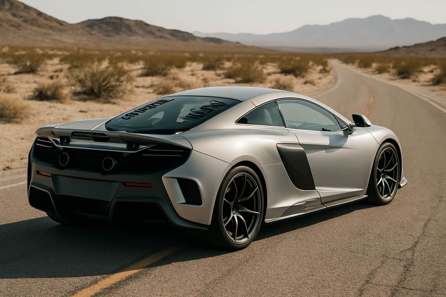 Finance McLaren 675LT - mclaren 675lt coupe 2015 2016 rear angle