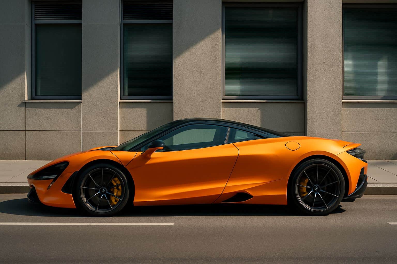 Finance McLaren 750S - mclaren 750s coupe 2023 onwards full side profile