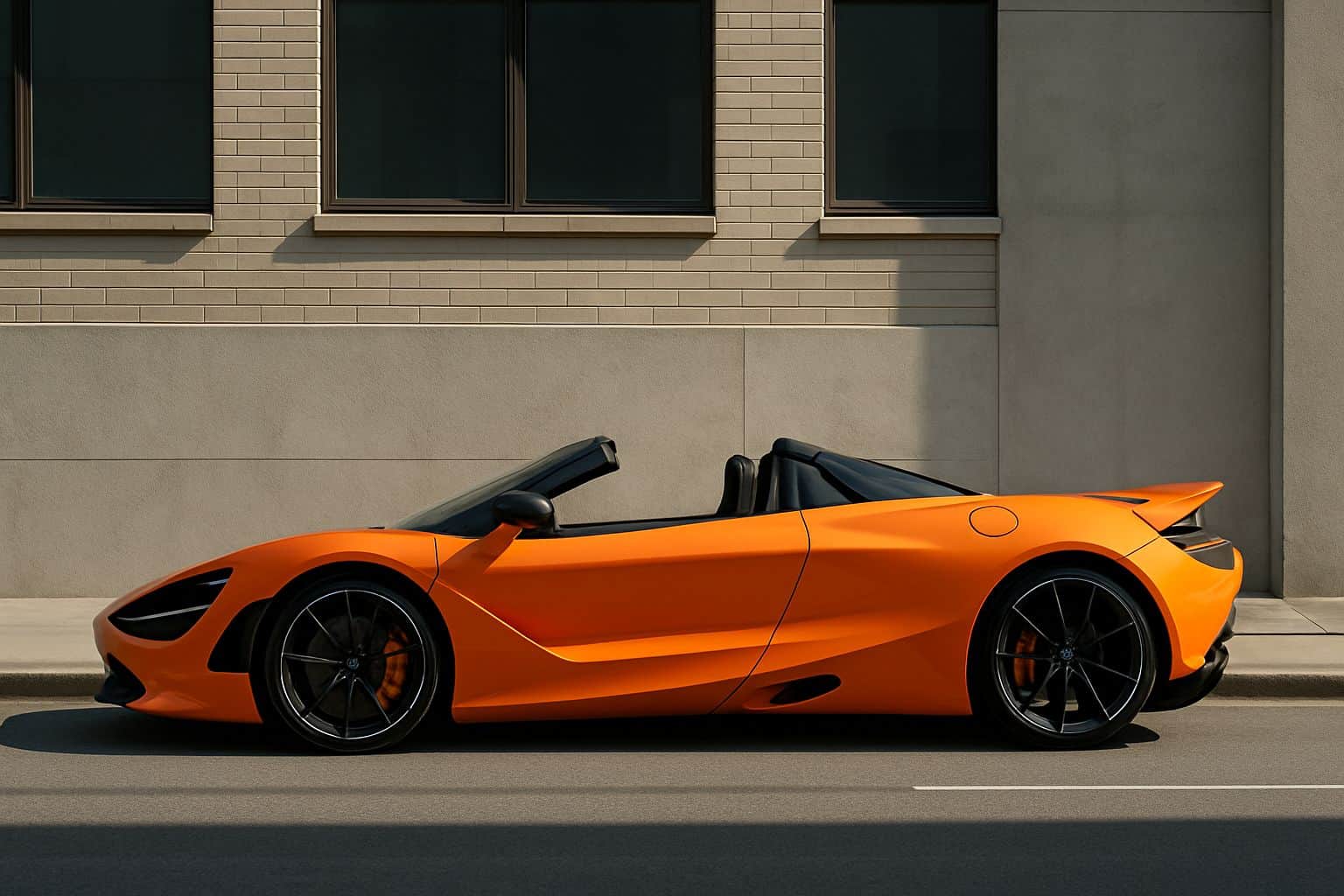 Finance McLaren 750S - mclaren 750s spider 2023 onwards full side profile
