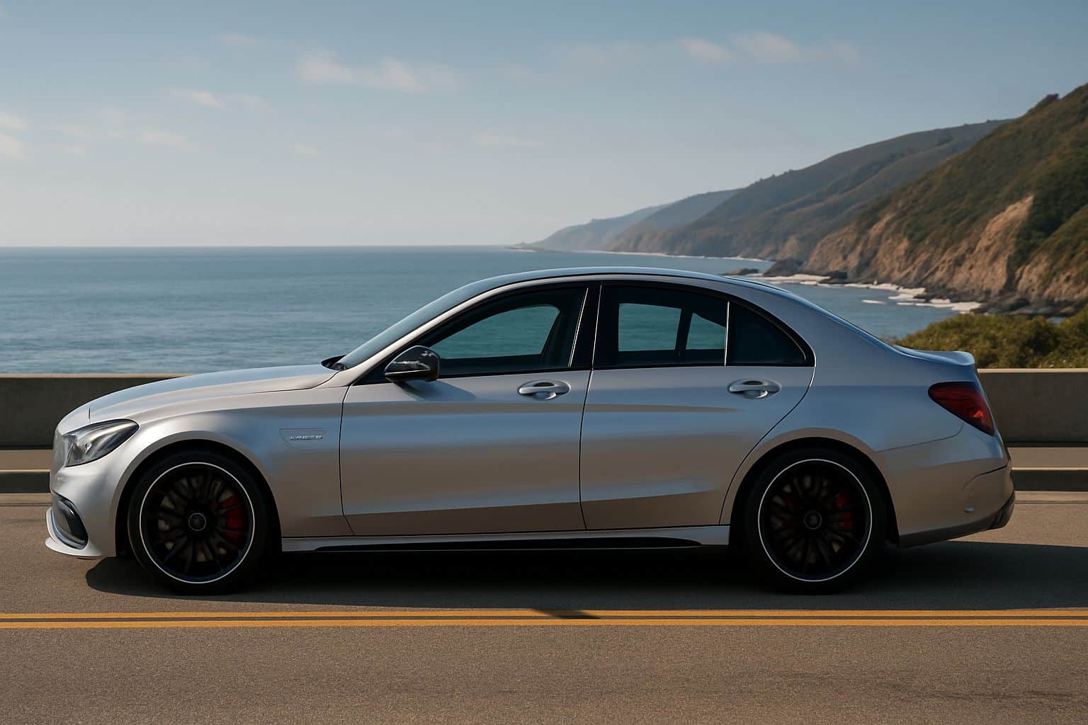 Finance Mercedes-Benz C-Class - mercedes benz c class amg 2015 2018 full side profile