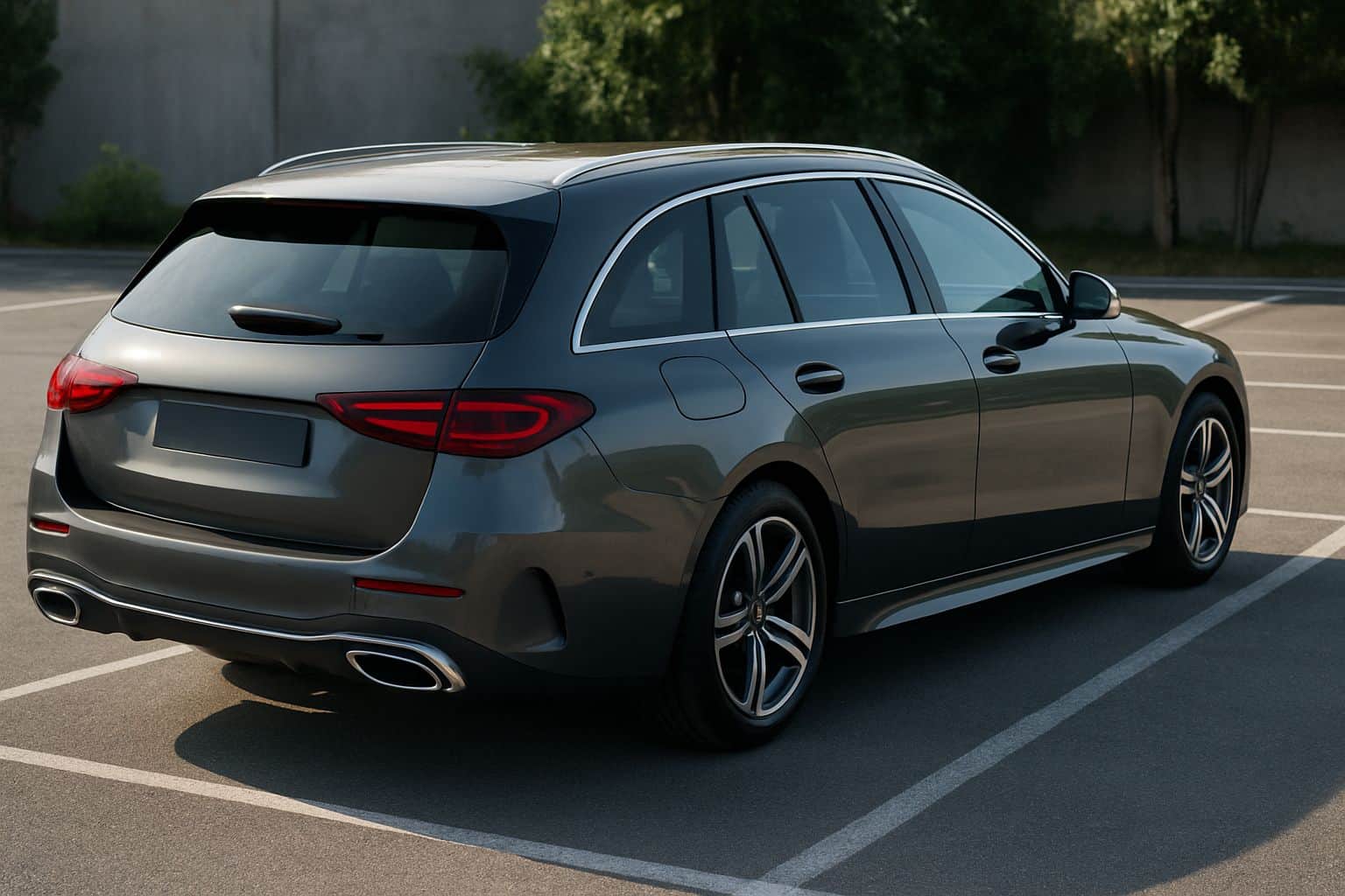 Finance Mercedes-Benz C-Class - mercedes benz c class estate 2021 onwards rear angle