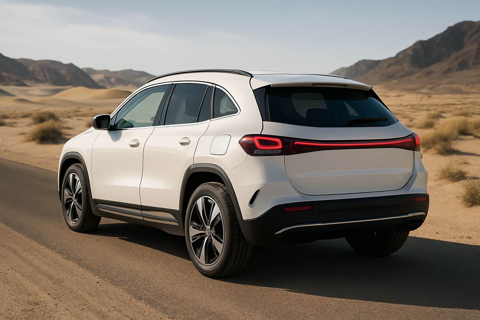 Finance Mercedes-Benz EQA - mercedes benz eqa suv 2021 onwards rear angle