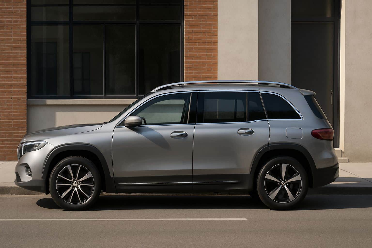 Finance Mercedes-Benz EQB - mercedes benz eqb suv 2022 onwards full side profile