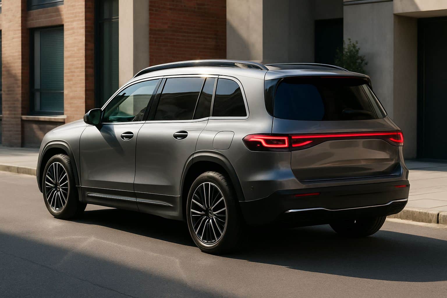 Finance Mercedes-Benz EQB - mercedes benz eqb suv 2022 onwards rear angle