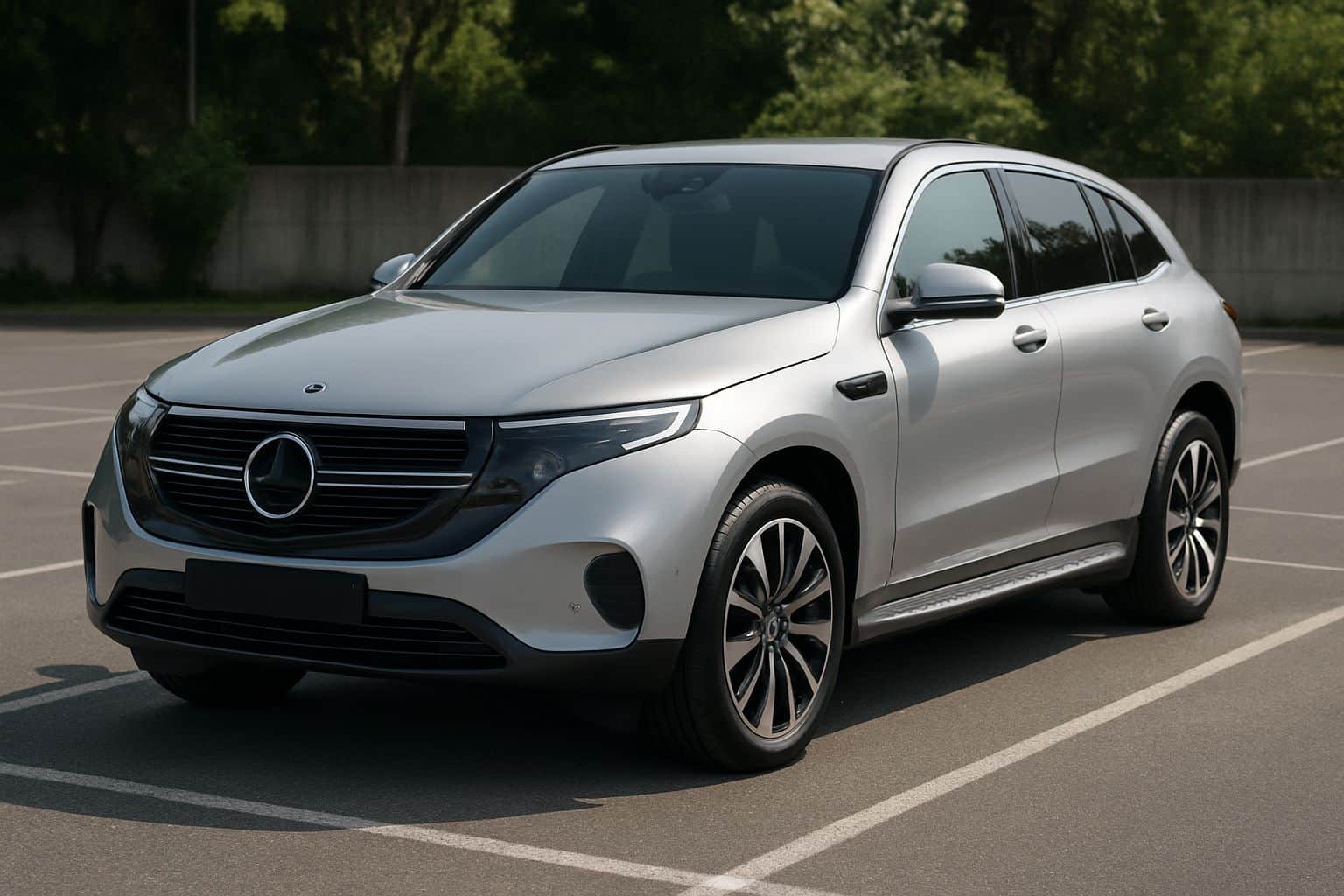 Finance Mercedes-Benz EQC - mercedes benz eqc suv 2019 onwards front angle