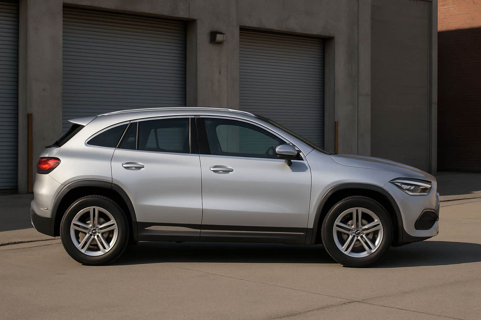 Finance Mercedes-Benz GLA-Class - mercedes benz gla class 2020 onwards full side profile