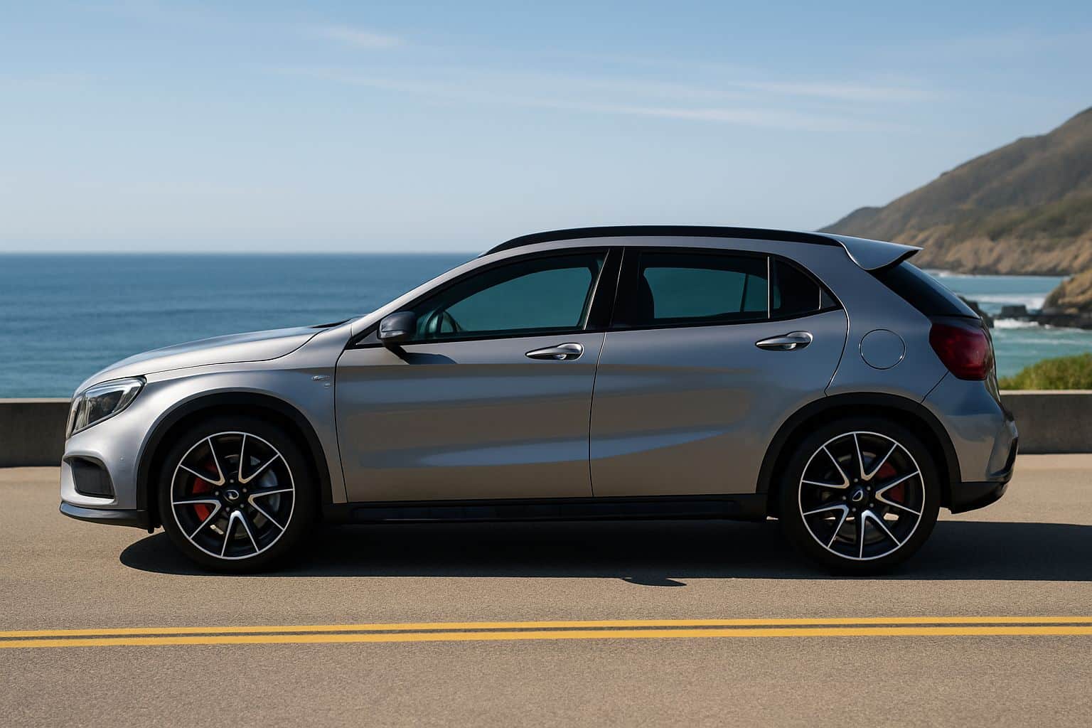 Finance Mercedes-Benz GLA-Class - mercedes benz gla class amg 2014 2017 full side profile