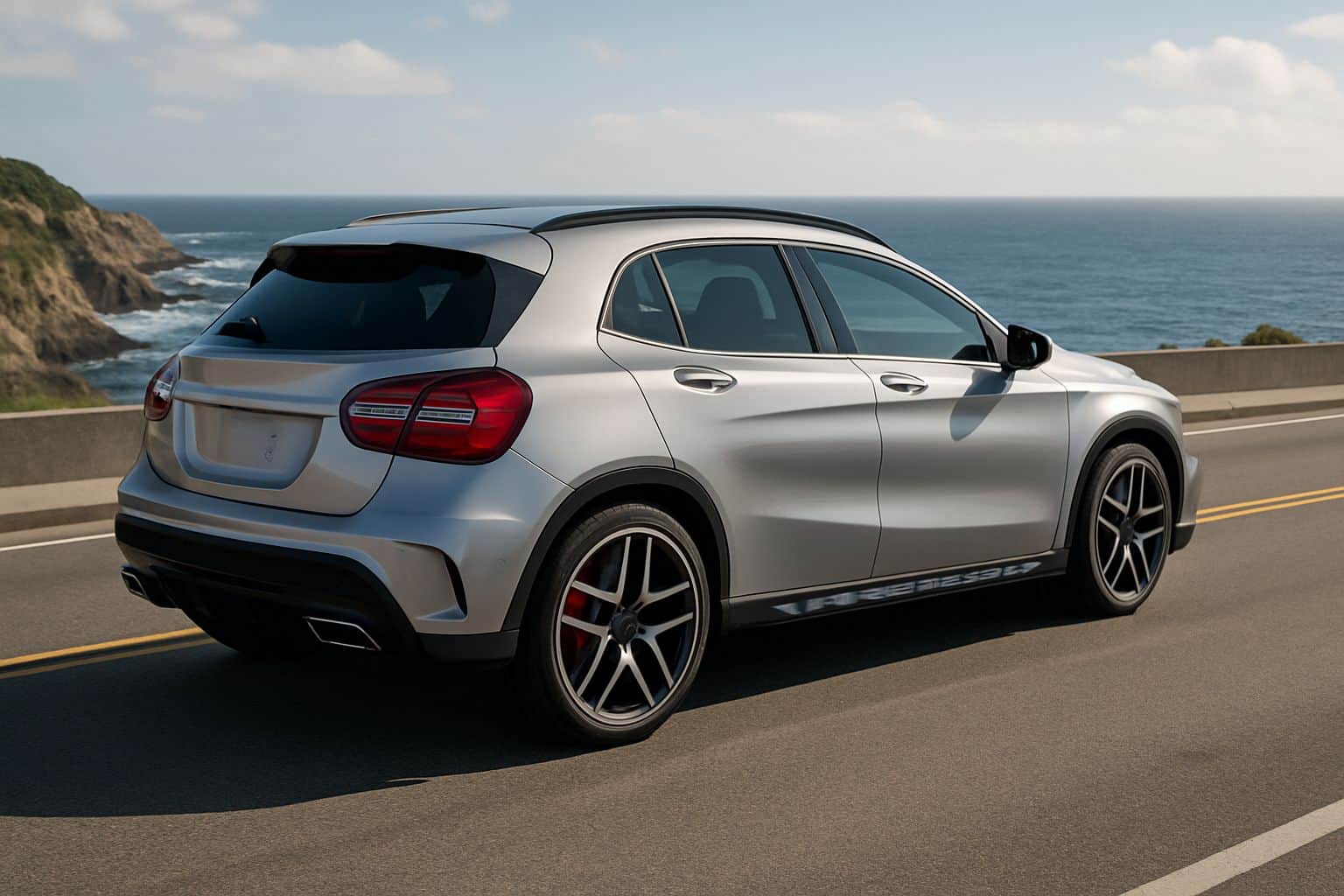 Finance Mercedes-Benz GLA-Class - mercedes benz gla class amg 2014 2017 rear angle