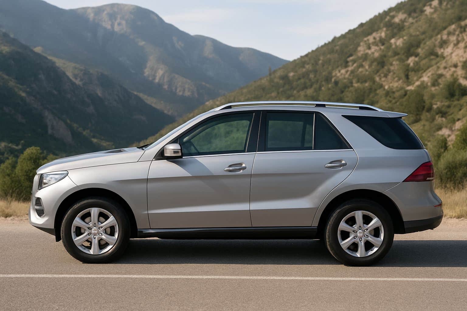 Finance Mercedes-Benz GLE-Class - mercedes benz gle class 4x4 2015 2019 full side profile