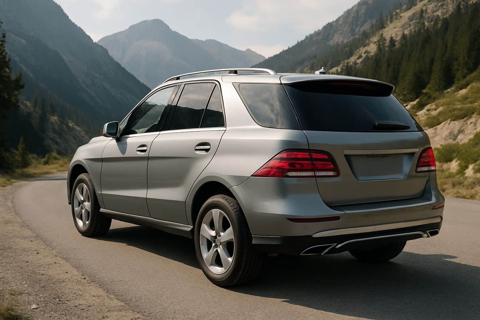 Finance Mercedes-Benz GLE-Class - mercedes benz gle class 4x4 2015 2019 rear angle